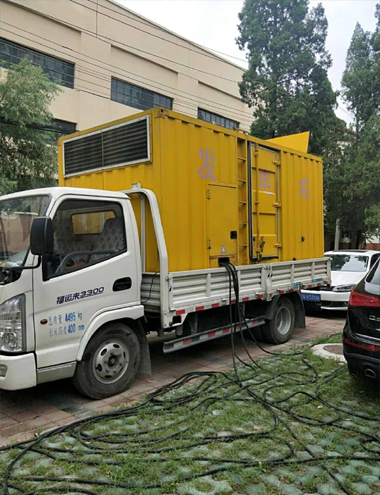 乐安发电车出租-柴油发电机组排烟系统设计要求及其考虑因素