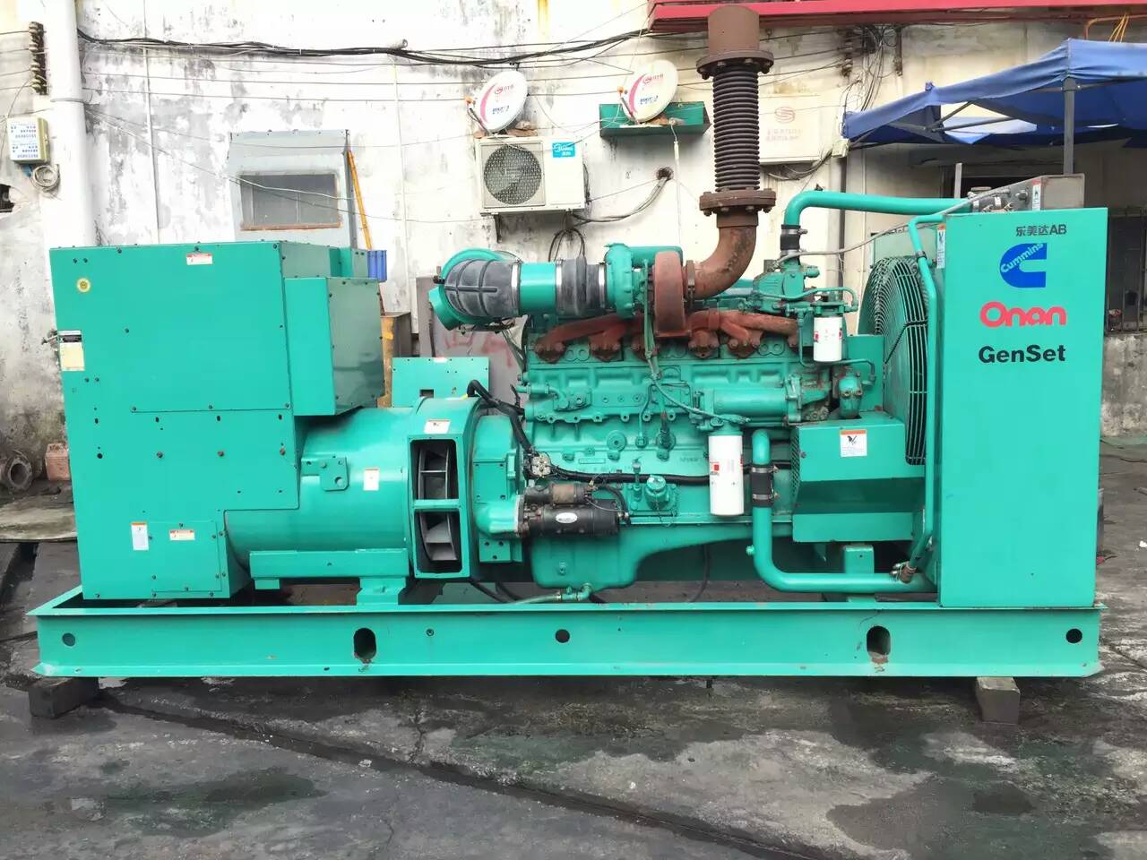 乐安租赁发电机-柴油发电机不正常冒烟的原因