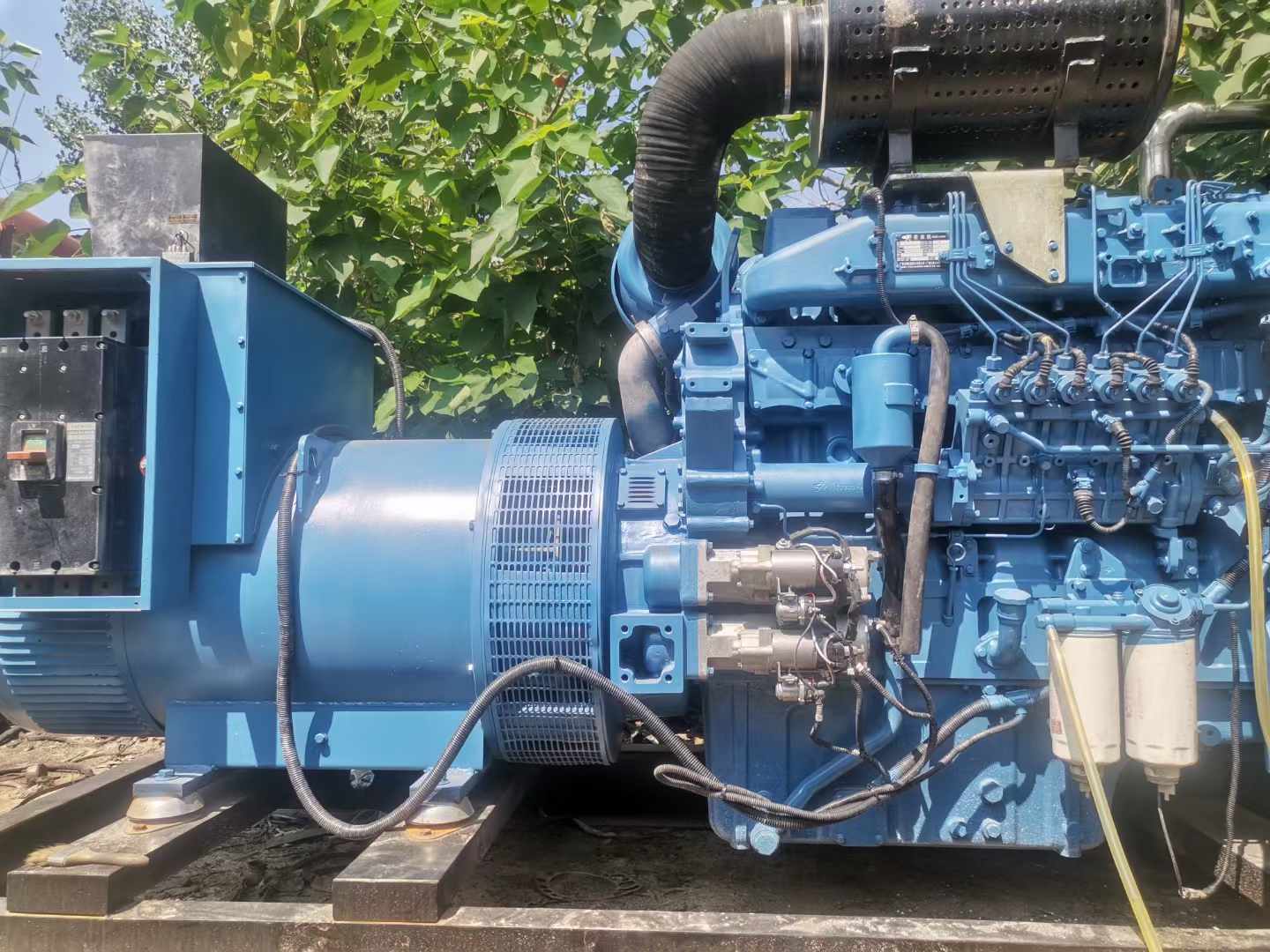 乐安详细说明降低 800kW 柴油发电机输出电流波动的方法
